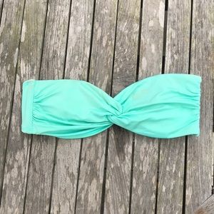 Sea Foam 🐠 Bandeau Swim Top
